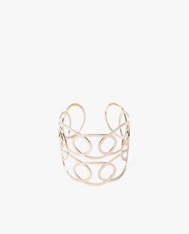  CECI - Vòng đeo tay nữ dạng hở bản lớn cá tính 