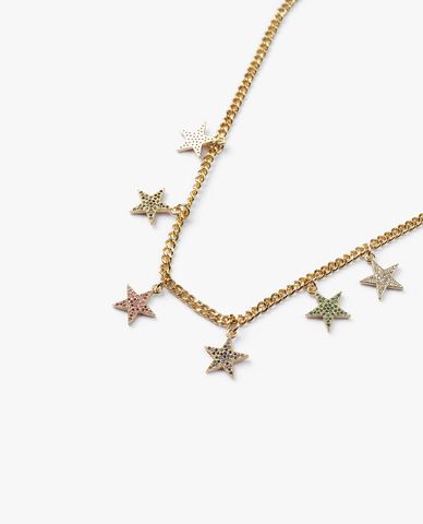  CECI - Vòng cổ nữ sợi mảnh phối hình ngôi sao trẻ trung 