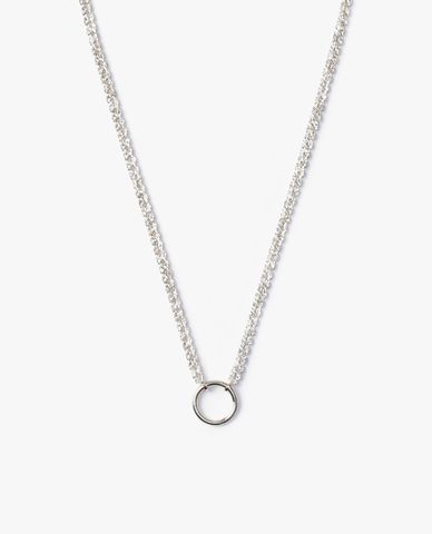  CECI - Vòng cổ nữ chuỗi pha lê đôi lấp lánh 