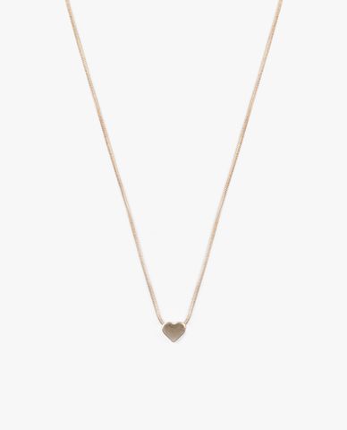  CECI - Vòng cổ nữ sợi tròn phối mặt trái tim thời trang 