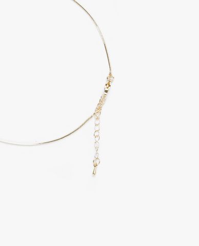  CECI - Vòng cổ nữ sợi mảnh phối mặt đá độc đáo 