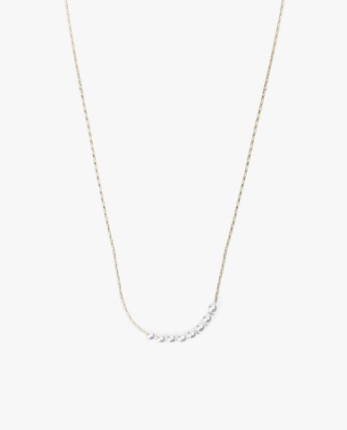  CECI - Vòng cổ nữ sợi mảnh phối ngọc trai thời trang 