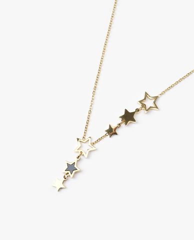  CECI - Vòng cổ nữ bản nhỏ phối chòm sao dáng thả thời trang 