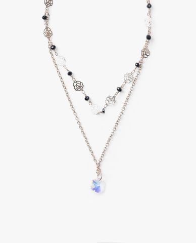  CECI - Vòng cổ nữ dạng chuỗi xích hai tầng thanh lịch 