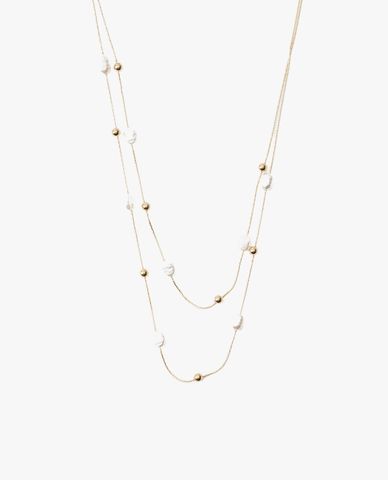  CECI - Vòng cổ nữ hai tầng đính hạt sang trọng 