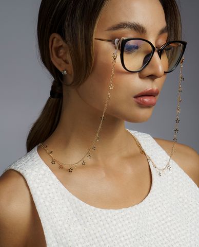  CECI - Dây đeo mắt kính viền ngôi sao thời trang 