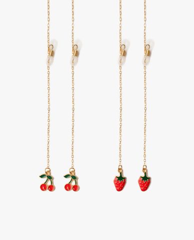  CECI - Pack 2 dây đeo mắt kính dạng thả hình trái cây độc đáo 