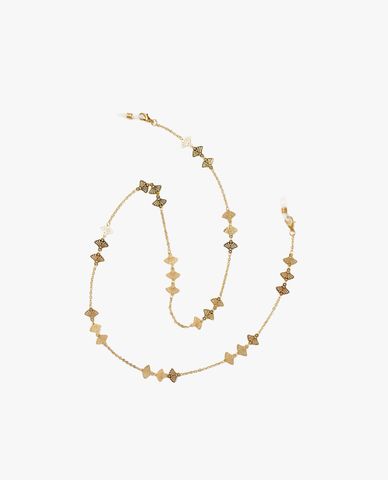  CECI - Dây đeo mắt kính hình lá rẻ quạt thời trang 