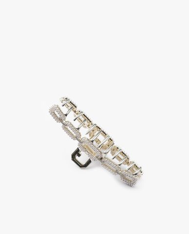  CECI - Kẹp tóc nữ kiểu dáng chuỗi xích lớn đính ngọc trai 