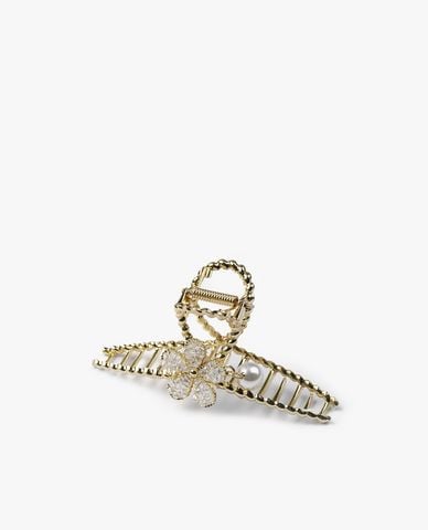  CECI - Kẹp tóc nữ hình cánh hoa đính đá thời trang 