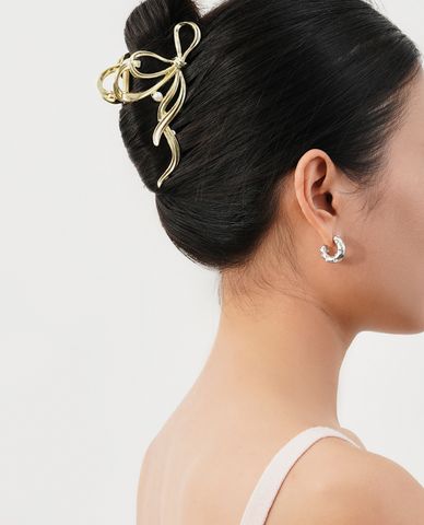  CECI - Kẹp tóc nữ càng cua hình chiếc nơ nữ tính 