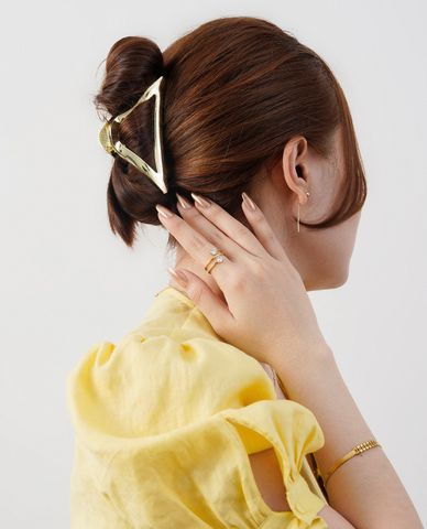  CECI - Kẹp tóc nữ càng cua hình tam giác cá tính 