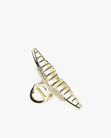  CECI - Kẹp tóc nữ càng cua hình chiếc lá đẹp mắt 