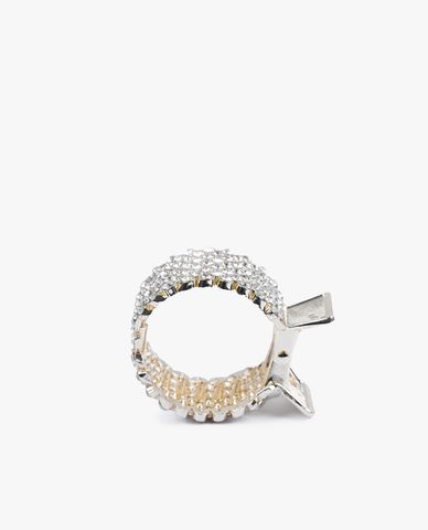  CECI - Kẹp tóc càng cua đính đá nổi bật 