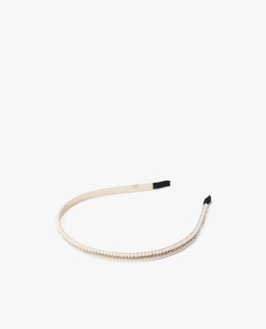  CECI - Băng đô cài tóc nữ bản mảnh đính đá sang trọng 