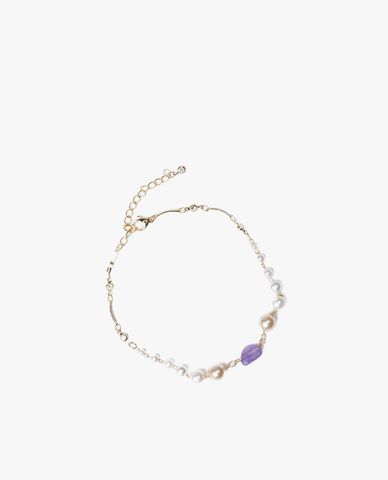  CECI - Lắc chân nữ chuỗi hạt ngọc trai sang trọng 