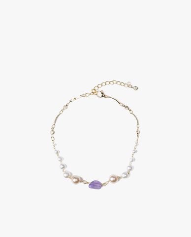  CECI - Lắc chân nữ chuỗi hạt ngọc trai sang trọng 