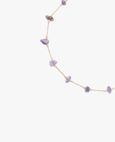  CECI - Lắc chân nữ chuỗi hạt đá nhỏ nữ tính 