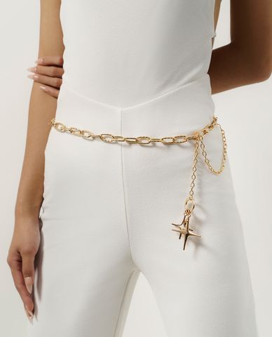  CECI - Thắt lưng nữ dạng mắc xích cá tính 