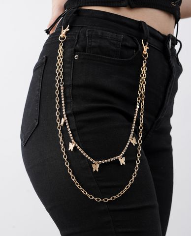  CECI - Thắt lưng nữ hai tầng thời trang 