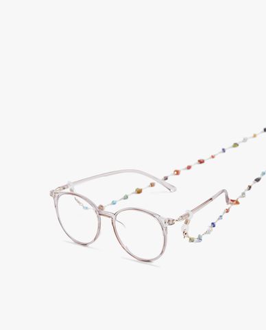  CECI - Dây đeo mắt kính nữ chuỗi xích phối đá trẻ trung 