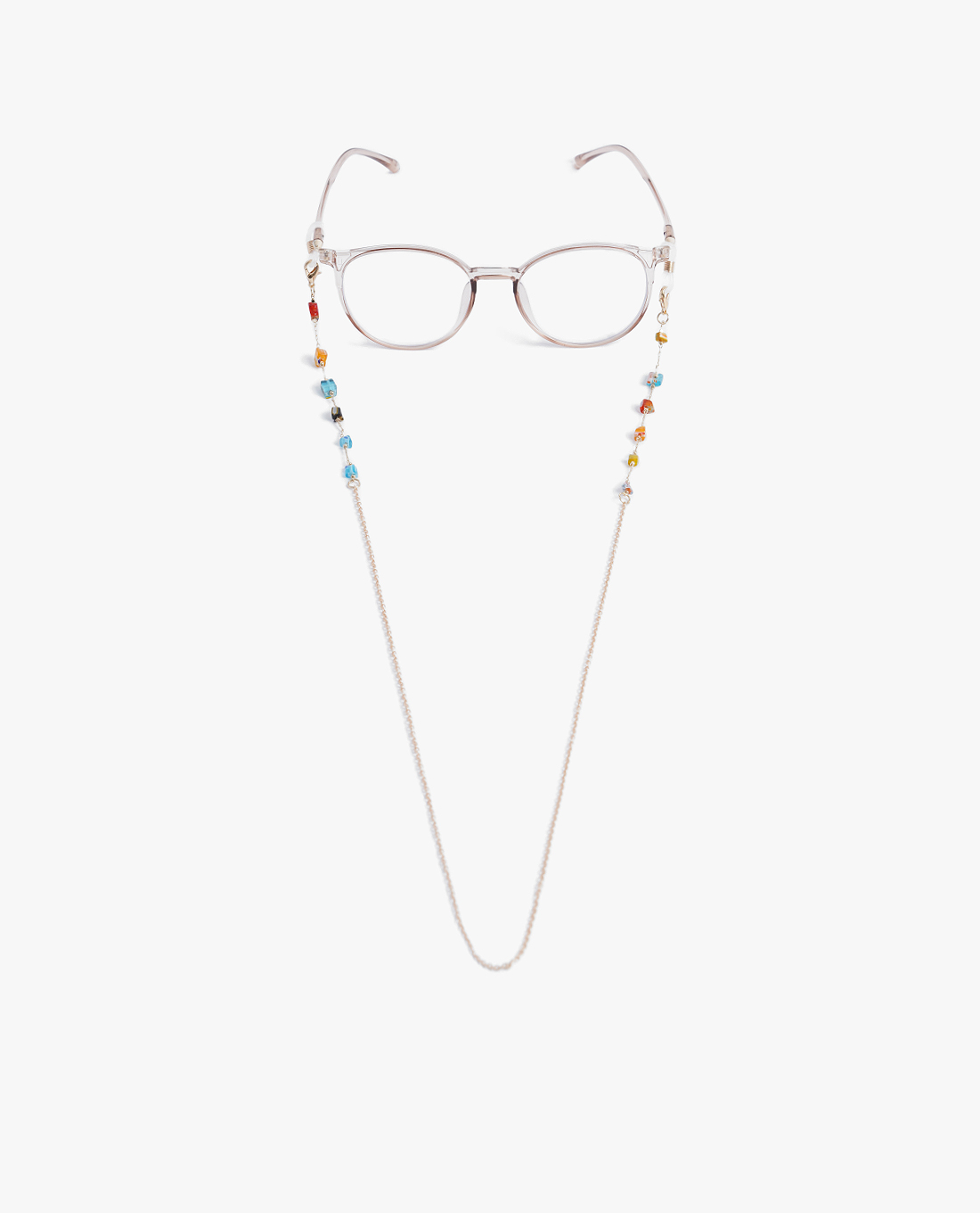CECI - Dây đeo mắt kính nữ chuỗi xích đính đá thời trang