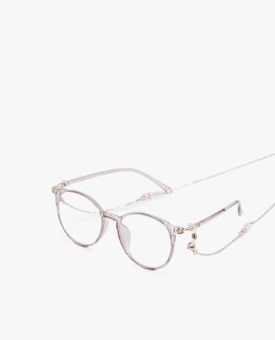  CECI - Dây đeo mắt kính nữ chuỗi xích nhỏ phối ngọc trai sang trọng 