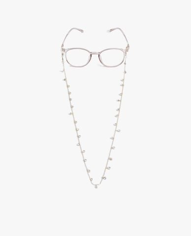  CECI - Dây đeo mắt kính nữ chuỗi xích nhỏ đính đá sang trọng 