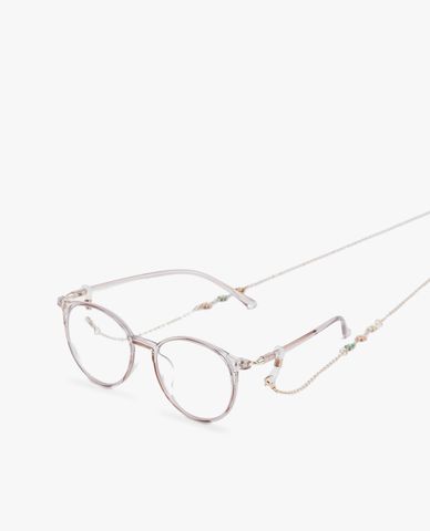  CECI - Dây đeo mắt kính nữ chuỗi xích nhỏ phối bông hoa xinh xắn 