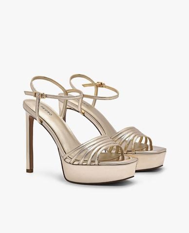  PEDRO - Giày sandals cao gót Iza Fabric Platform 