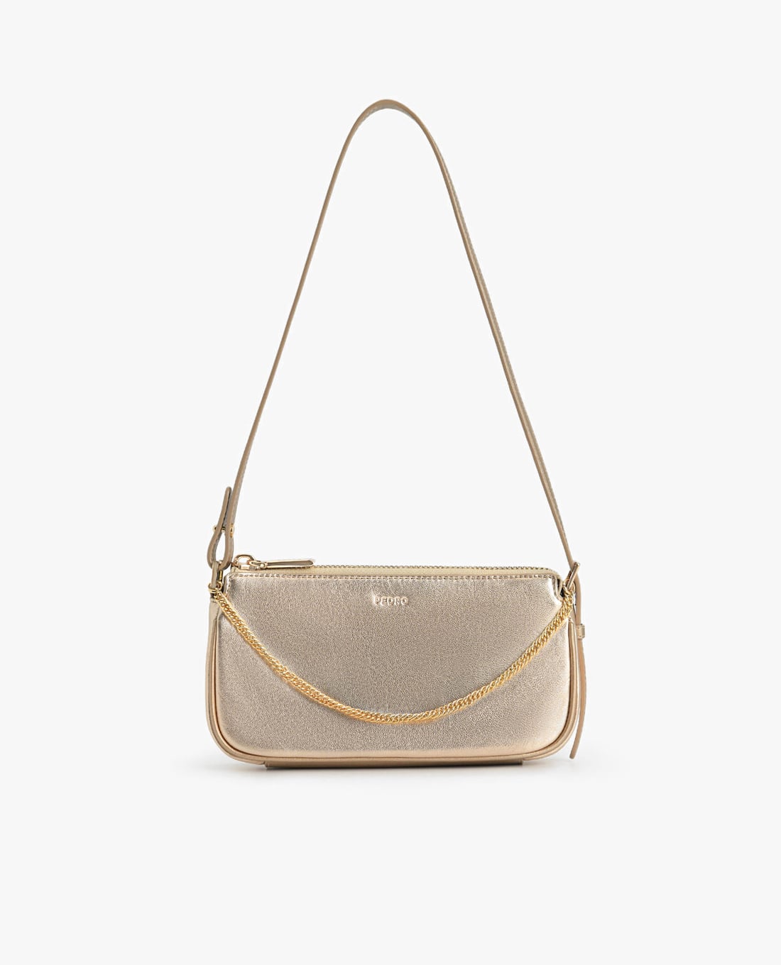 PEDRO - Túi đeo vai nữ chữ nhật Chain Detailed