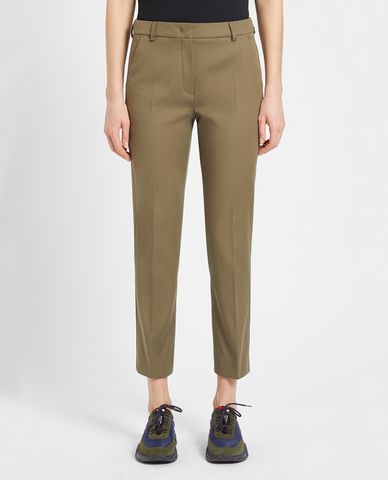  WEEKEND MAX MARA - Quần nữ ống đứng xếp li thanh lịch 