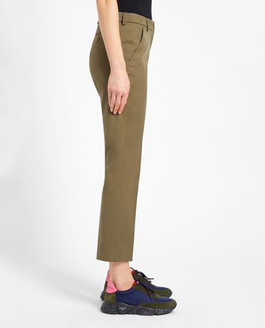  WEEKEND MAX MARA - Quần nữ ống đứng xếp li thanh lịch 