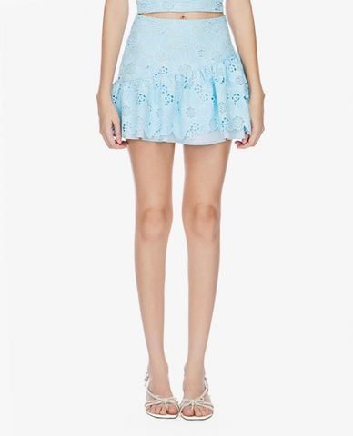  GIGI - Chân váy xếp li mini dáng xòe thời thượng 