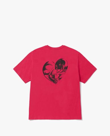  NERDY - Áo thun unisex cổ tròn tay ngắn Heart Mosaic 