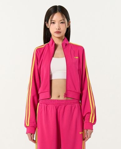  NERDY - Áo khoác thể thao nữ cổ trụ tay dài NY 