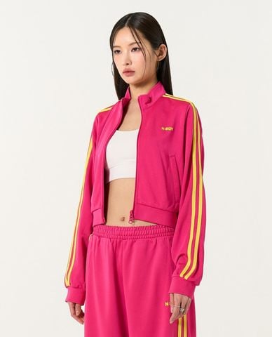  NERDY - Áo khoác thể thao nữ cổ trụ tay dài NY 