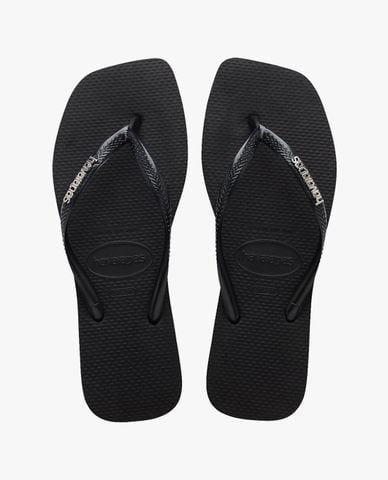  HAVAIANAS - Dép kẹp nữ Slim Square Logo Metallic 