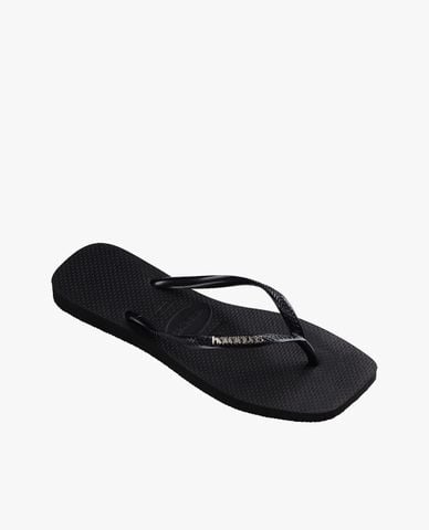  HAVAIANAS - Dép kẹp nữ Slim Square Logo Metallic 