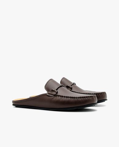 PEDRO - Giày lười nam mũi tròn Hawser Leather 