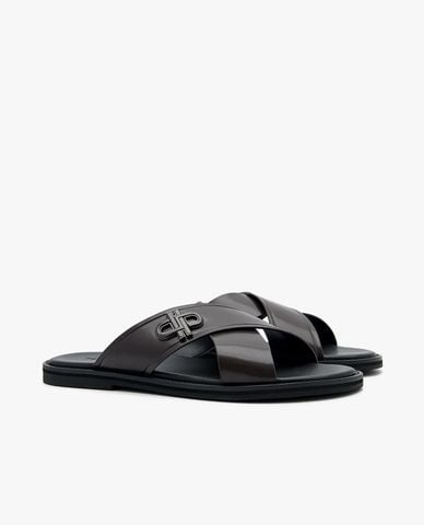  PEDRO - Dép nam quai chéo bản rộng Icon Cross 