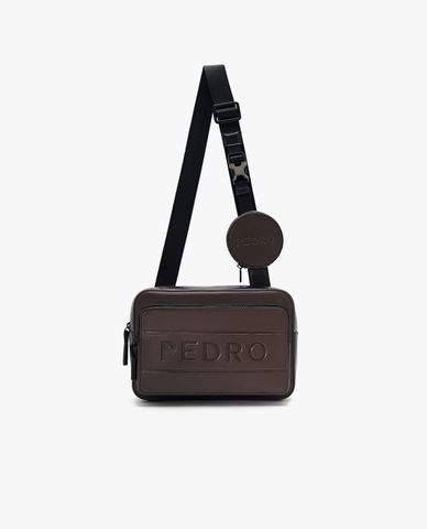  PEDRO - Túi đeo chéo nam phom chữ nhật Flynn Casual 