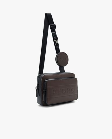  PEDRO - Túi đeo chéo nam phom chữ nhật Flynn Casual 