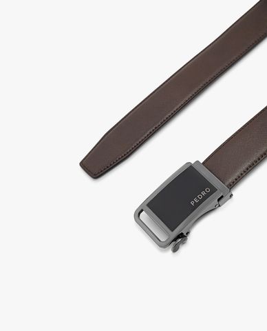  PEDRO - Thắt lưng nam bản vừa Leather Automatic 