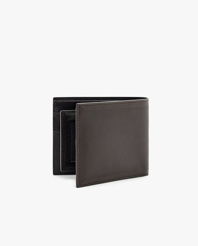  PEDRO - Ví nam dáng ngắn Leather Bi Fold Insert 