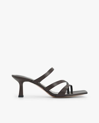  PEDRO - Giày sandals cao gót nữ quai ngang Strappy 