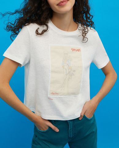  MAX&Co. - Áo thun nữ tay ngắn cổ tròn phom suông Andre 