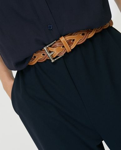  MAX&Co. - Thắt lưng nữ bản vừa Braided Leather 