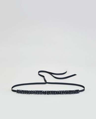  MAX&Co. - Thắt lưng vải đính đá Jewelled 