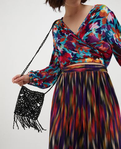  MAX&Co. - Túi đeo chéo nữ mini phom chữ nhật Beads 